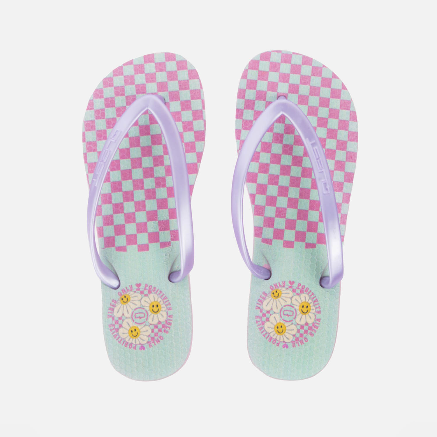 Sandalias Tres Puntadas Color Verde Menta Para Mujer