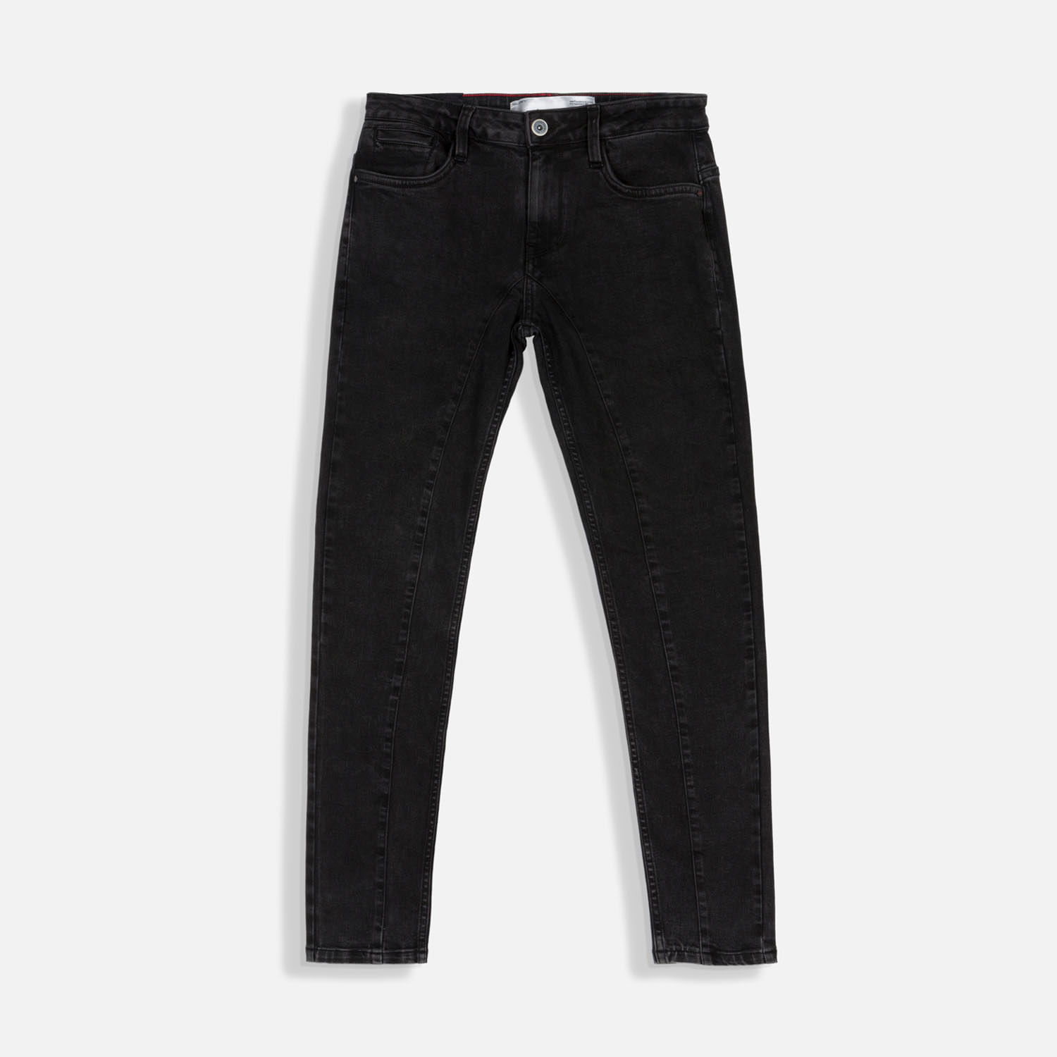 Jean Skinny Color Negro Para Hombre