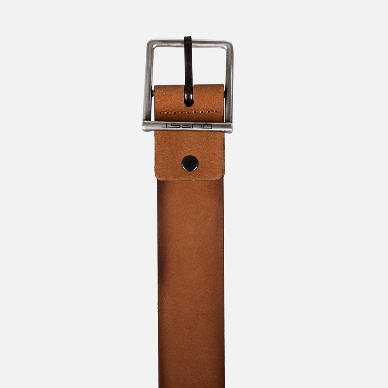 Correa Cuero Color Camel Para Hombre