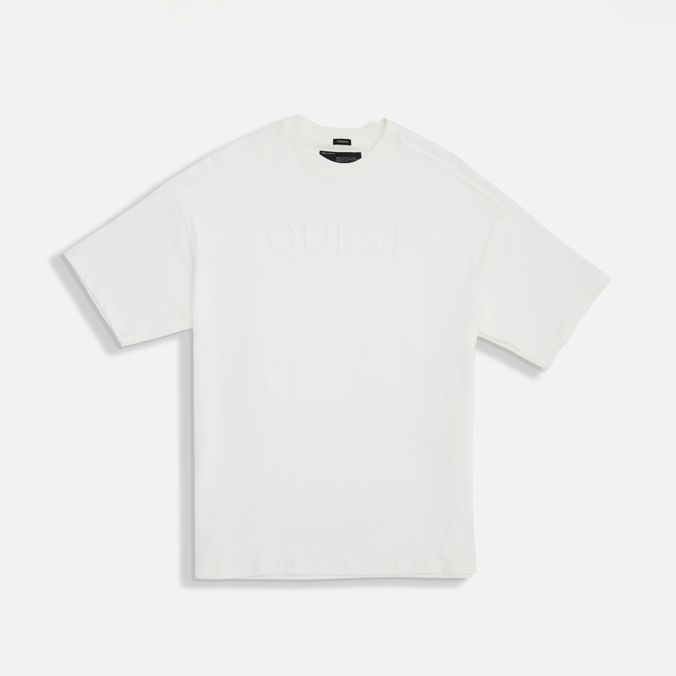 Camiseta Manga Corta Color Ivory Para Hombre