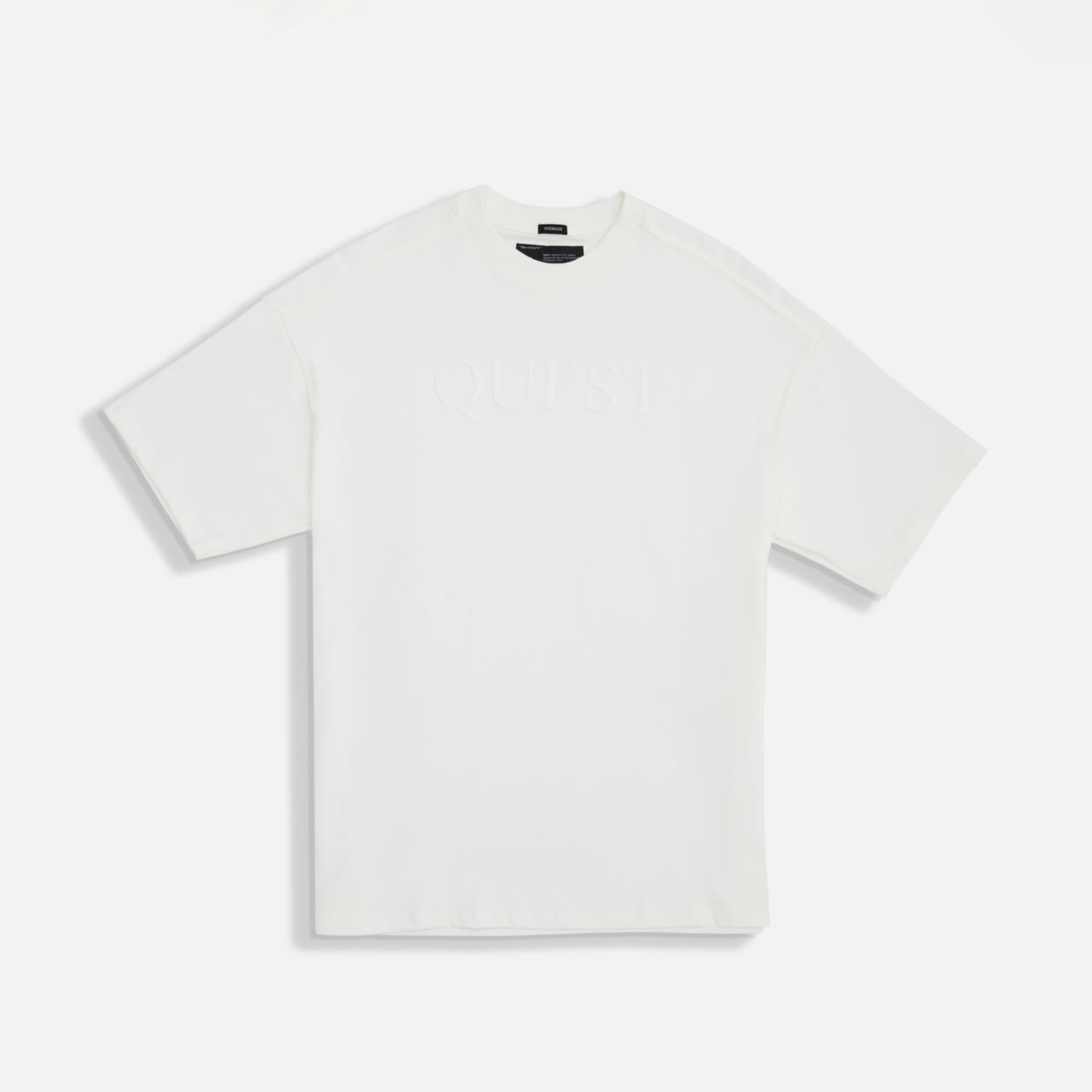 Camiseta Manga Corta Color Ivory Para Hombre