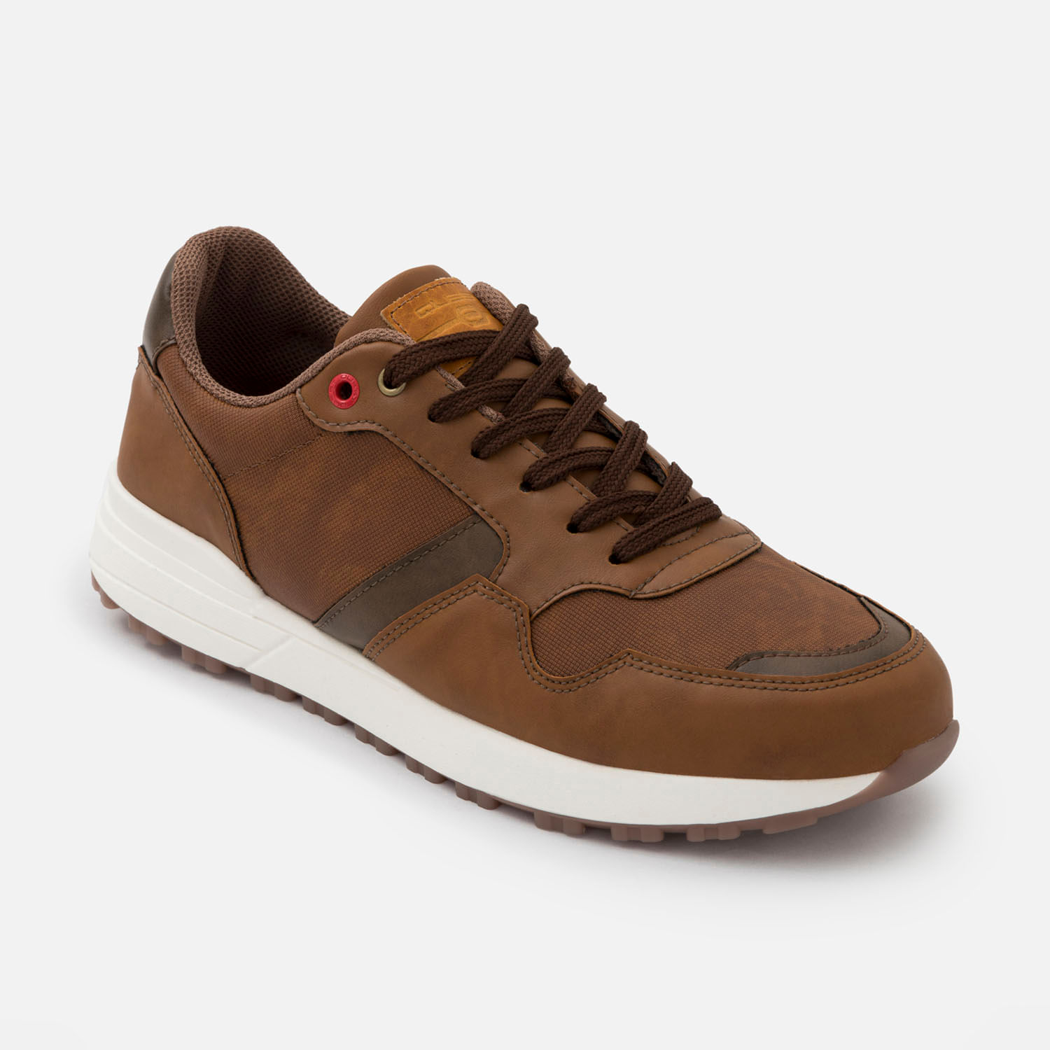 Zapatos Casual Formal Color Miel Para Hombre