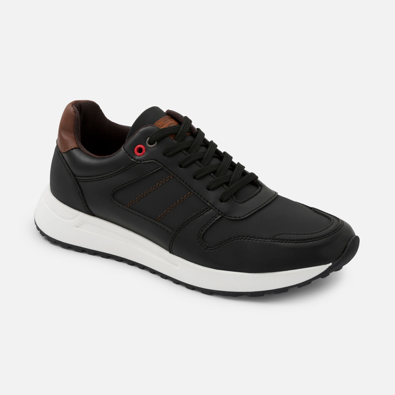 Zapatos Casual Formal Color Negro Para Hombre