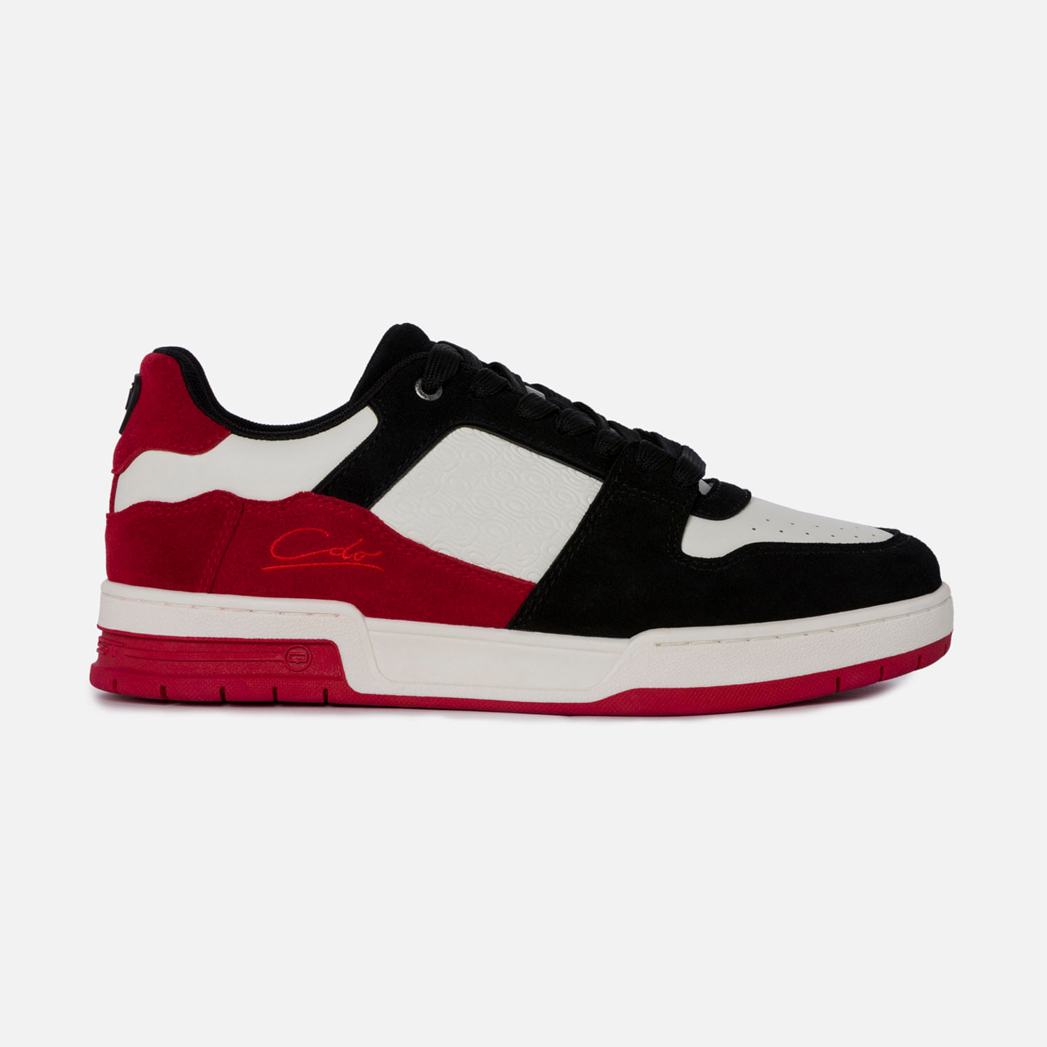 Zapatos Tenis By Cuadrado Color Rojo Oscuro Para Hombre
