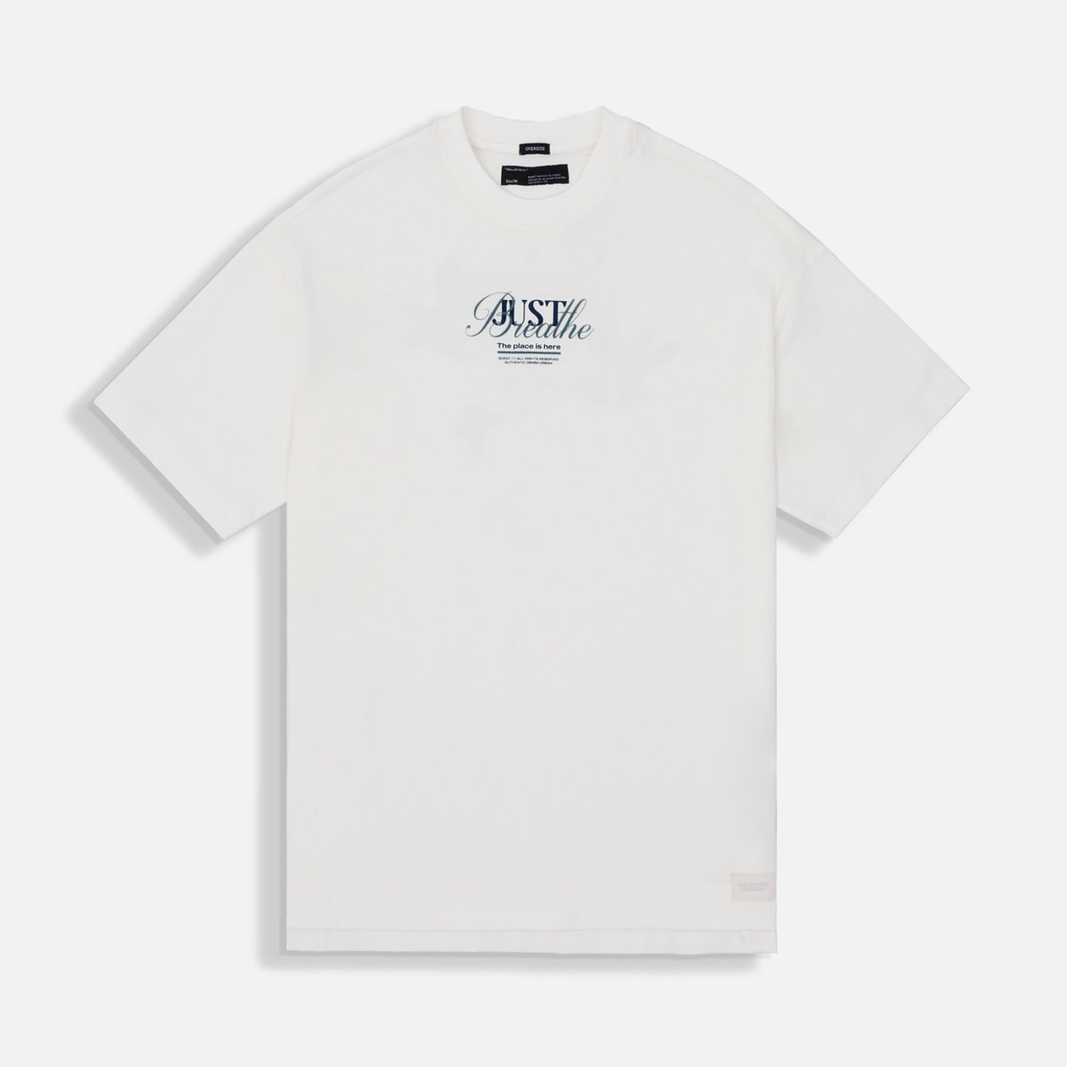Camiseta Manga Corta Color Ivory Para Hombre