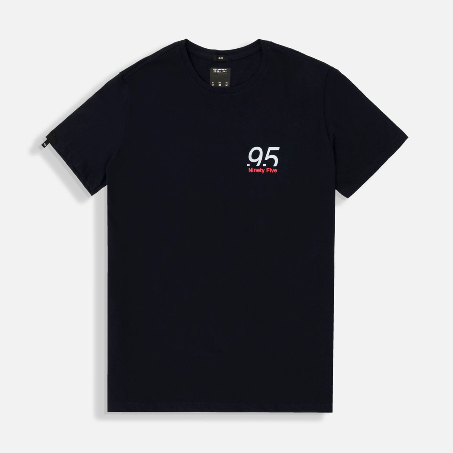Camiseta Estampado Localizado Color Azul Oscuro Para Hombre