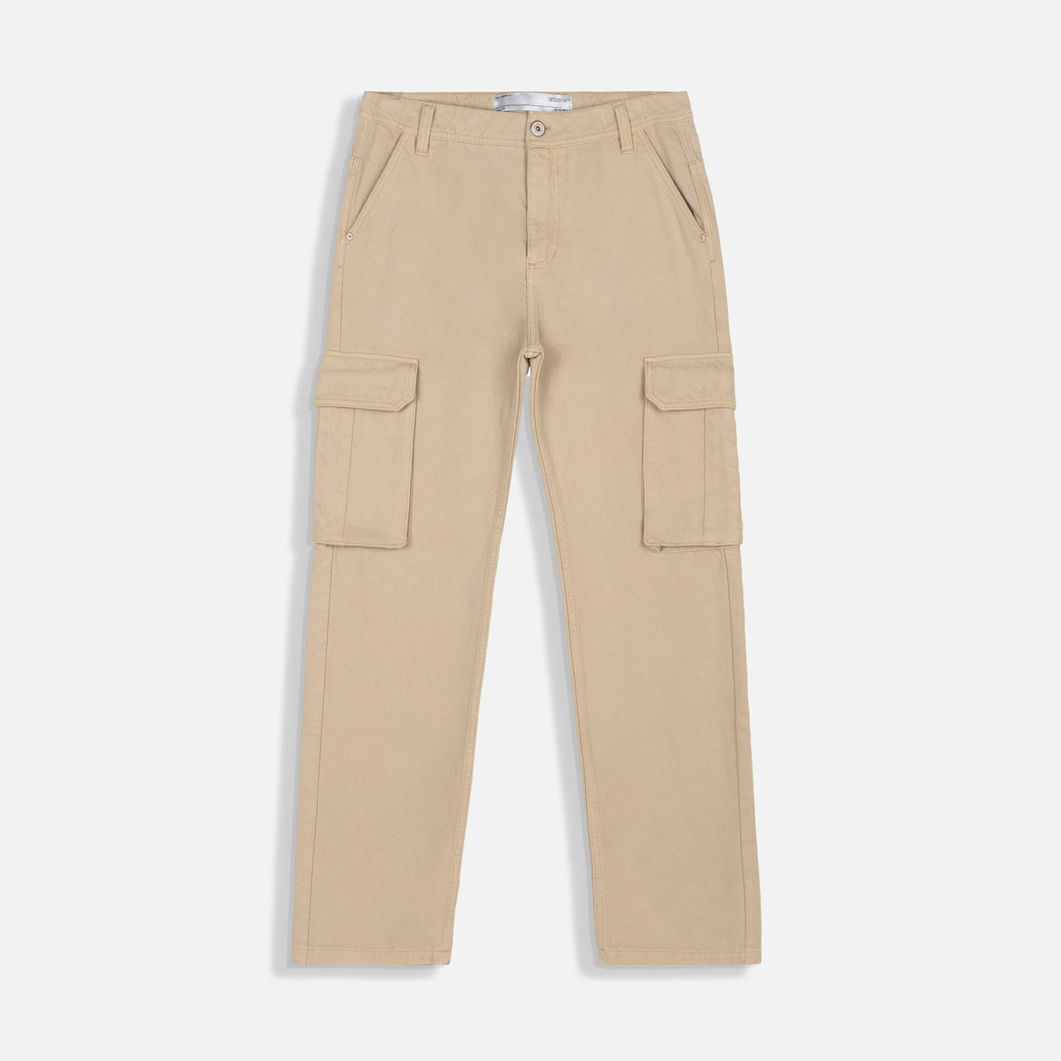 Jean Loose Color Beige Para Hombre
