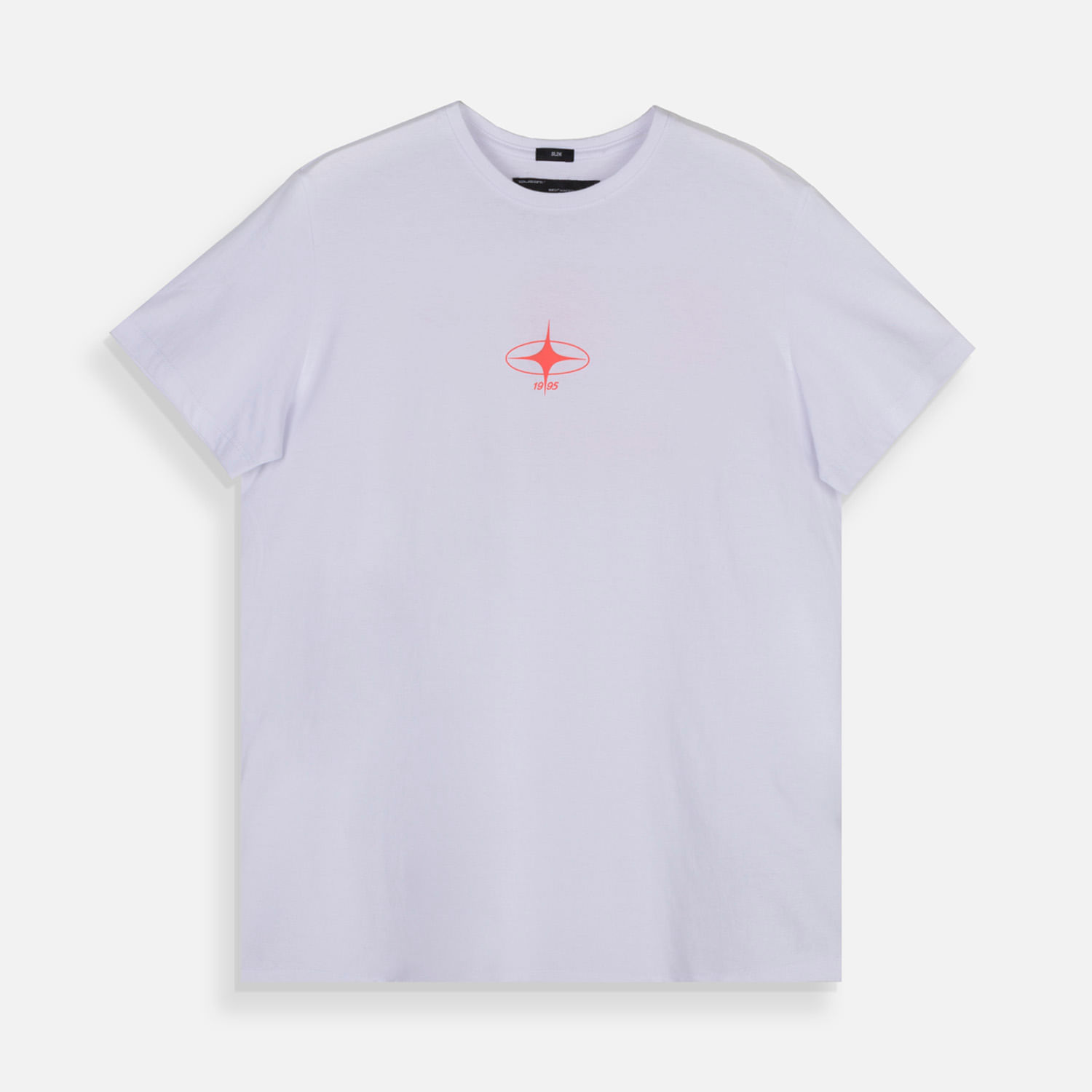 Camiseta Estampado Localizado Color Blanco Para Hombre