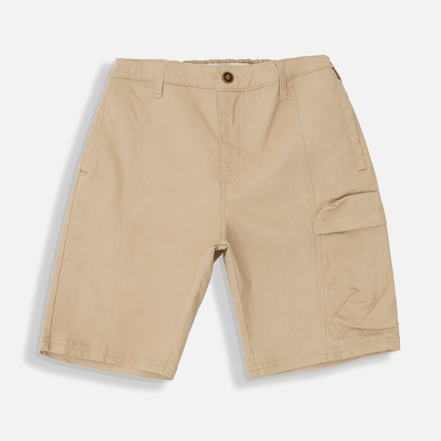 Bermuda Cargo Color Beige Para Hombre
