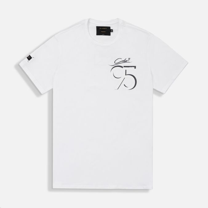 Camiseta Premium Manga Corta Color Blanco Para Hombre