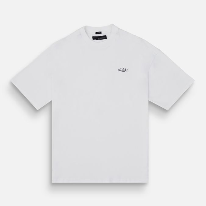 Camiseta Manga Corta Color Blanco Blanco Para Hombre