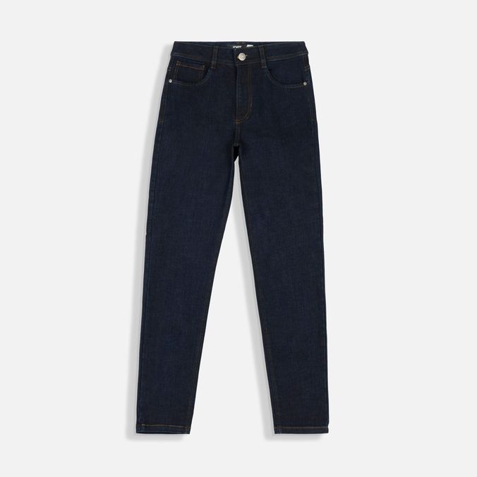 Jean Skinny Color Azul Oscuro Para Mujer