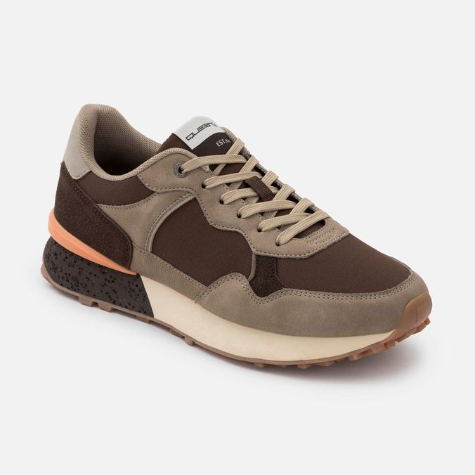 Zapatos Casual Color Café Para Hombre