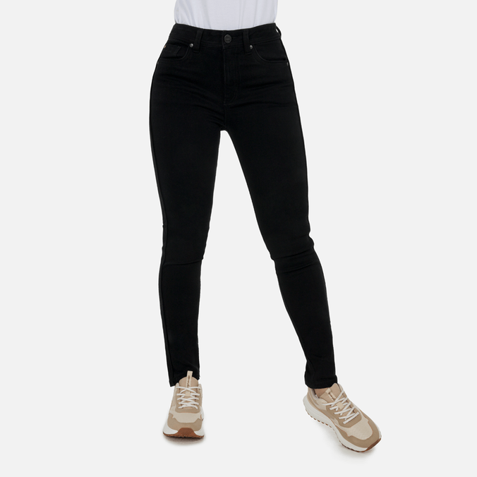 Jean Skinny Color Negro Para Mujer