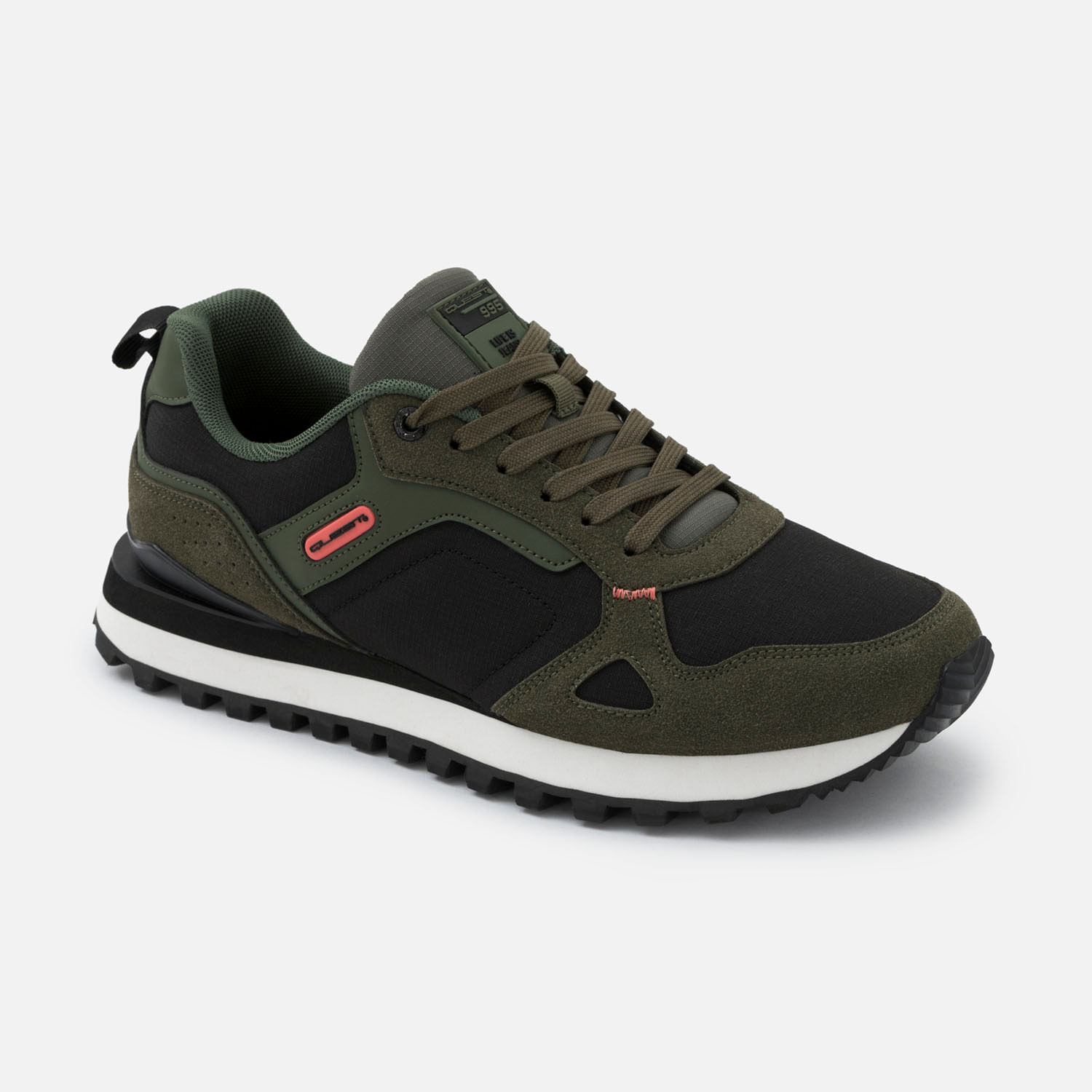 Zapatos Casual Color Verde Militar Para Hombre