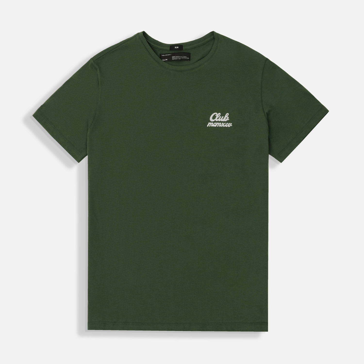 Camiseta Estampado Localizado Color Verde Para Hombre