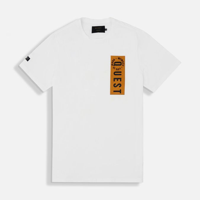 Camiseta Premium Manga Corta Color Blanco Blanco Para Hombre