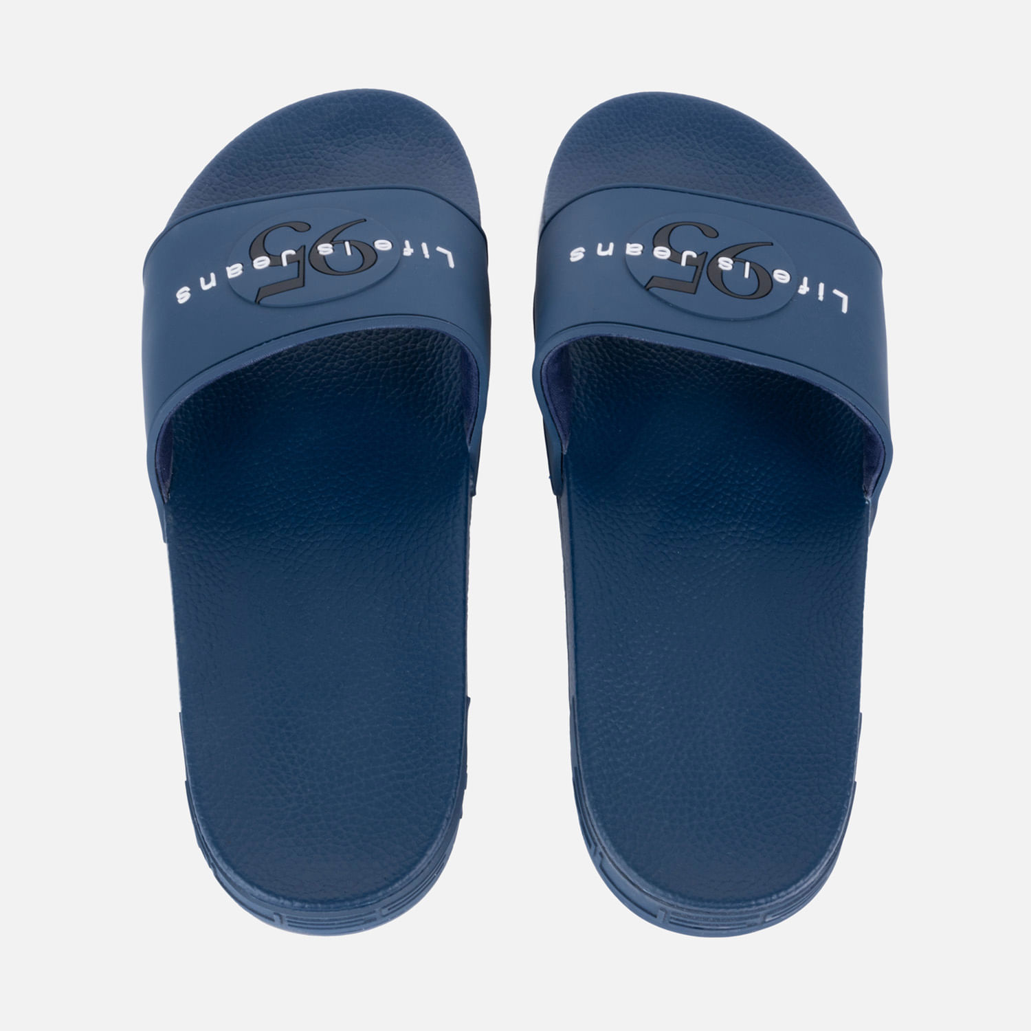 Sandalias Tipo Pala Color Azul Oscuro Para Hombre