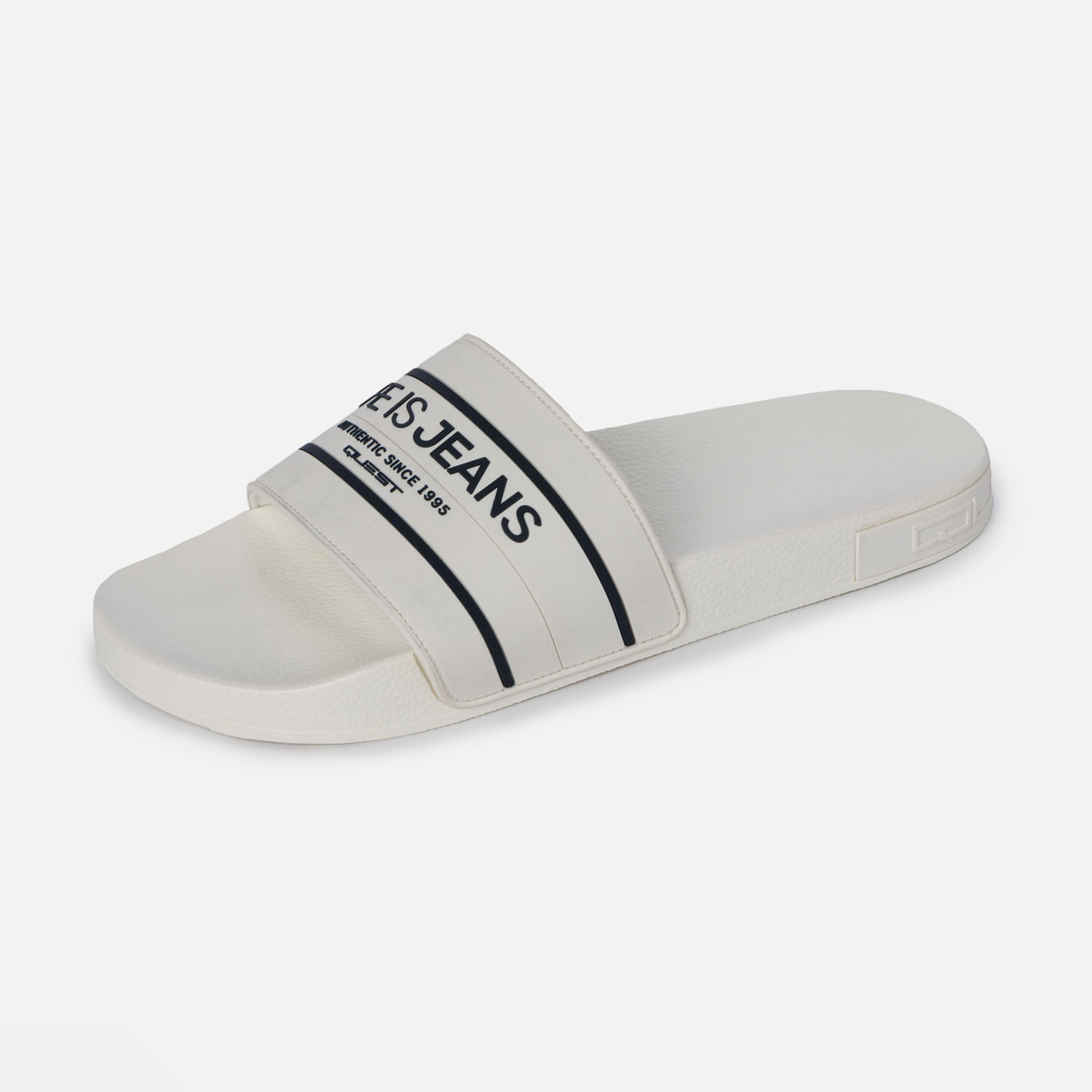 Sandalias Tipo Pala Color Blanco Para Hombre