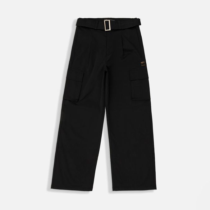Pantalon Cargo Color Negro Para Mujer