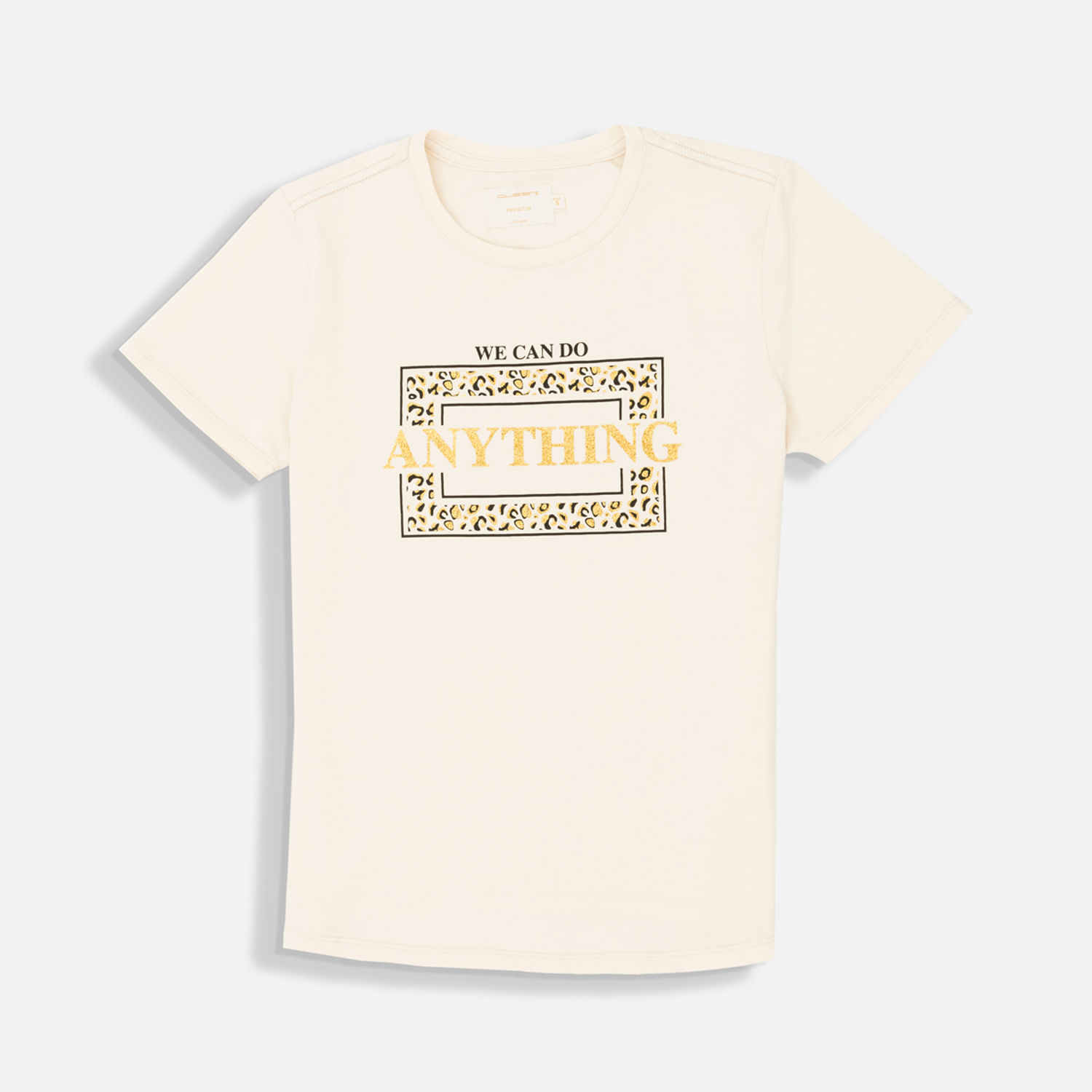 Camiseta Premium Manga Corta Color Whitecap Gray Para Mujer