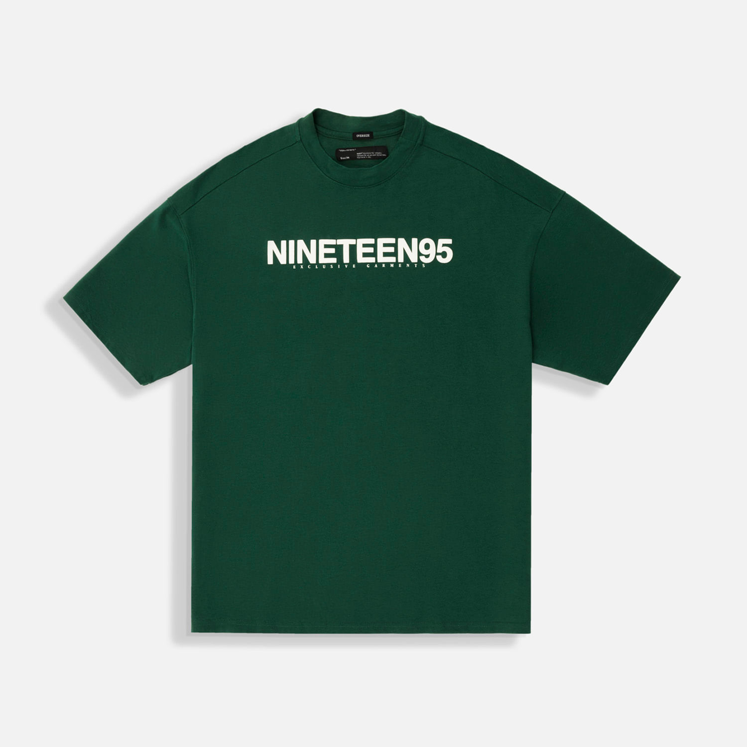 Camiseta Manga Corta Color Verde Para Hombre