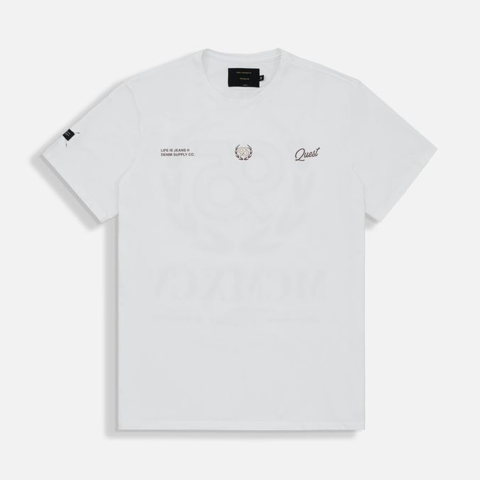 Camiseta Premium Manga Corta Color Blanco Blanco Para Hombre