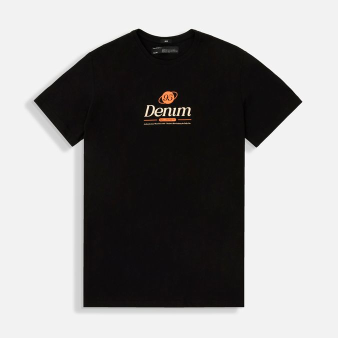 Camiseta Estampado Localizado Color Negro Para Hombre