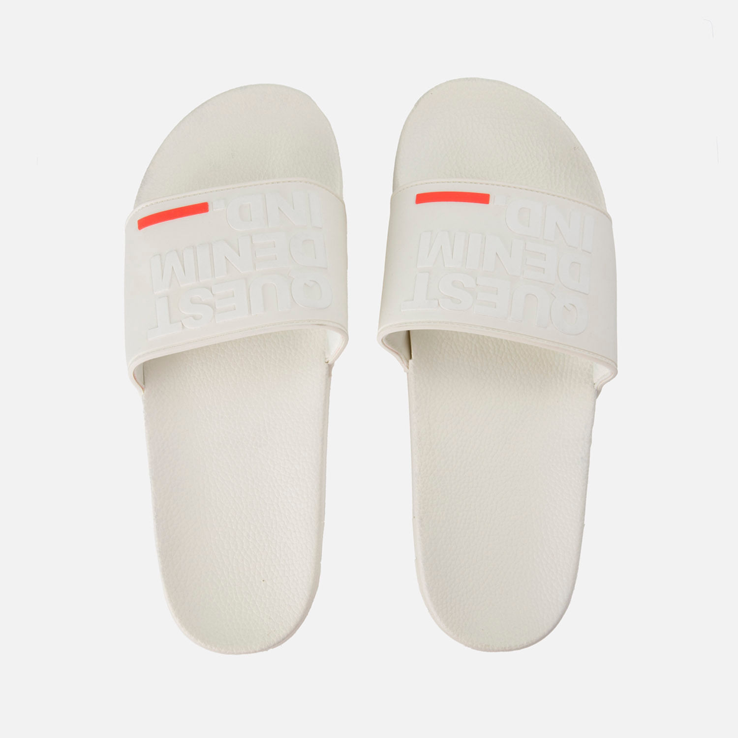 Sandalias Tipo Pala Color Blanco Para Hombre