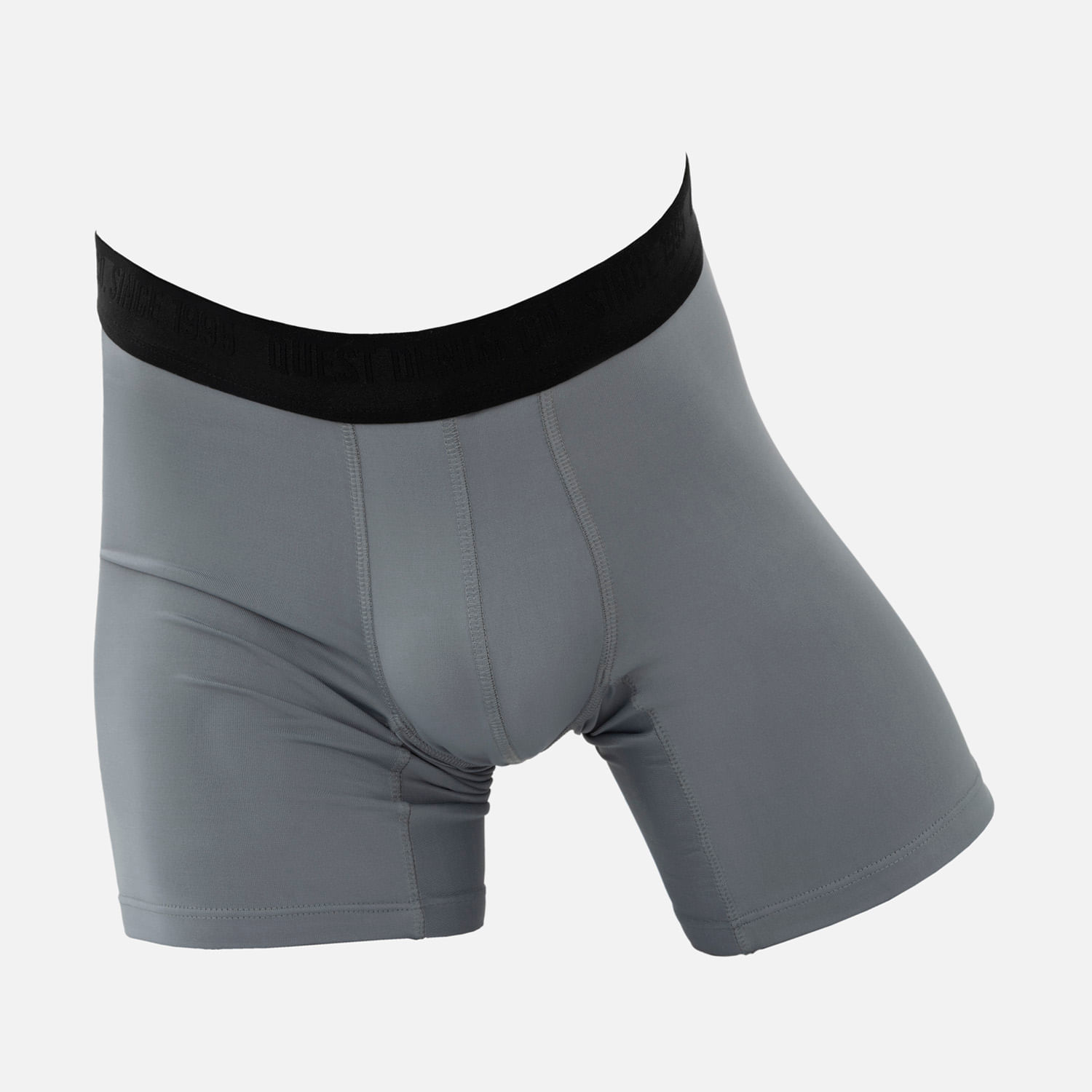 Ropa Interior Boxer Color Gris Cemento Para Hombre