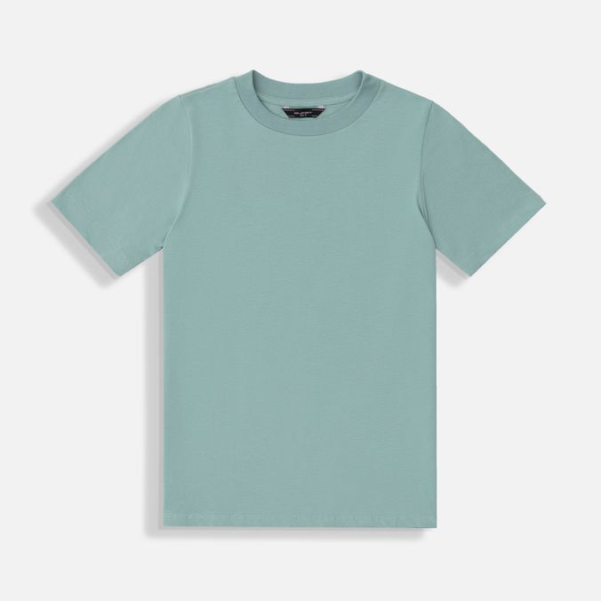 Camiseta Manga Corta Color Verde Menta Para Mujer