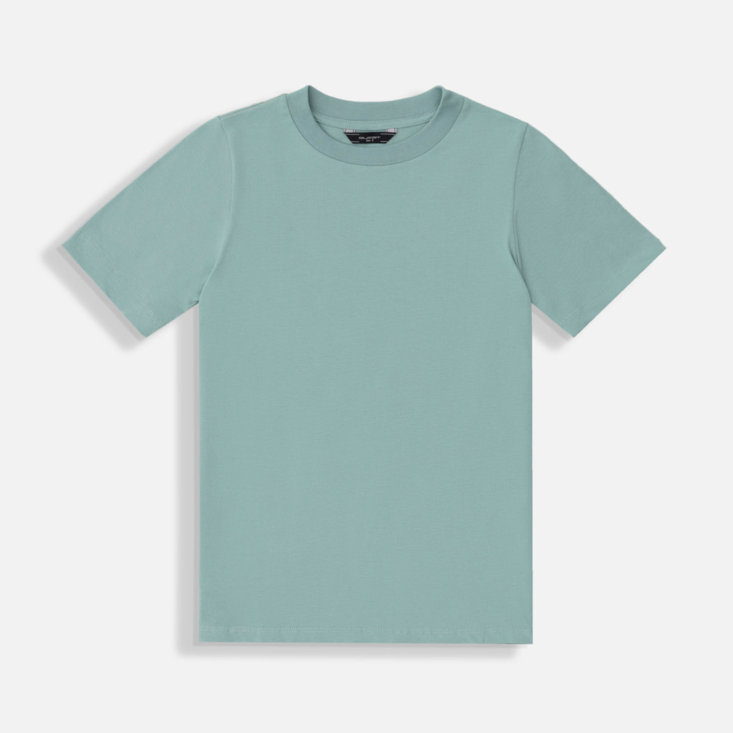 Camiseta Manga Corta Color Verde Menta Para Mujer