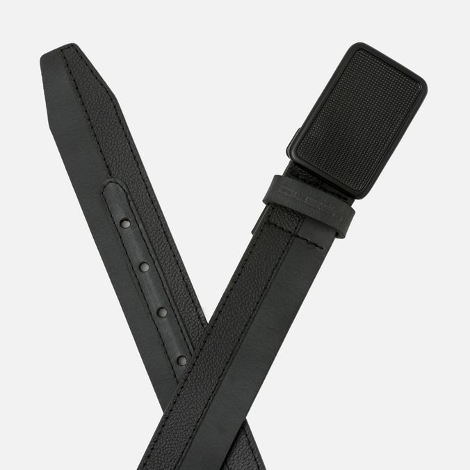Correa Cuero Color Negro Para Hombre