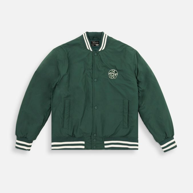 Chaqueta Acolchada Color Evergreen Para Hombre