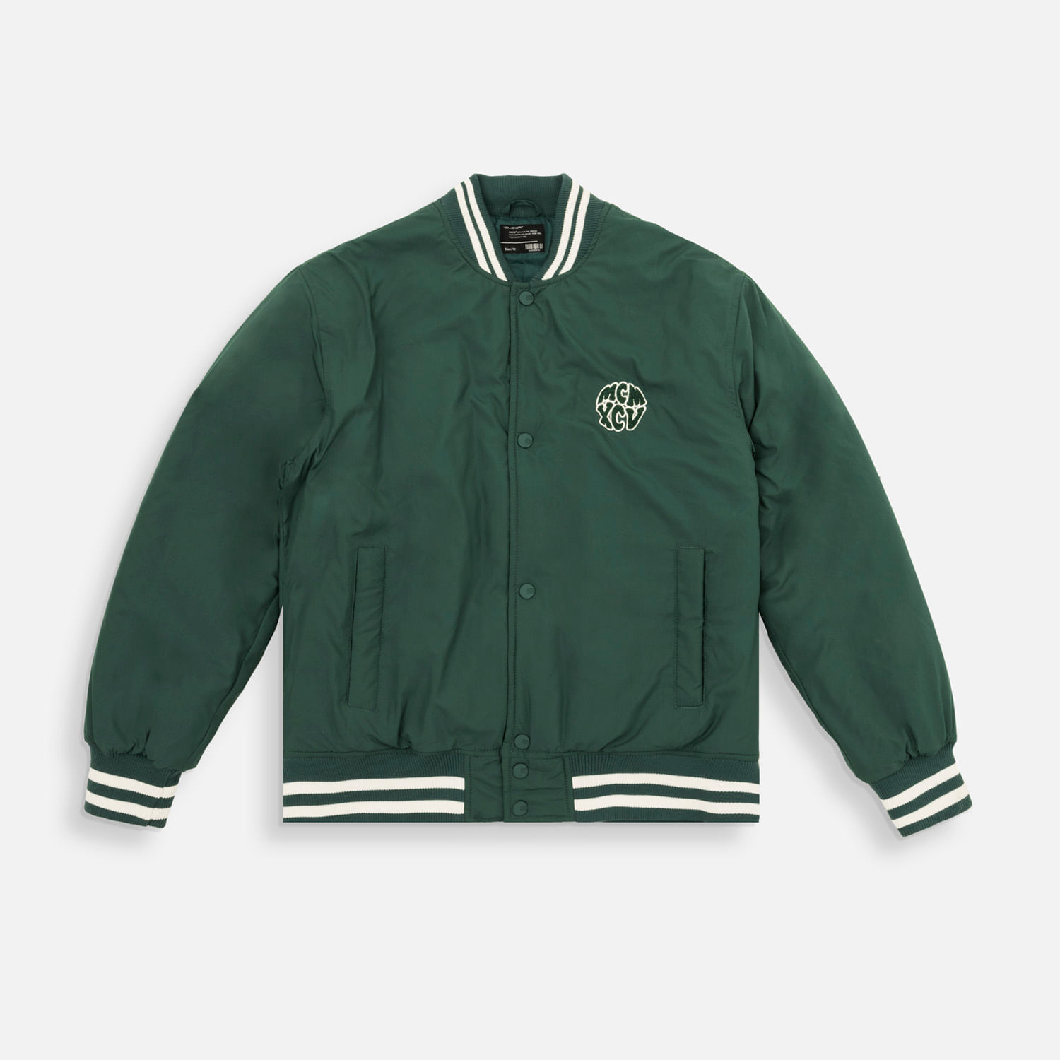 Chaqueta Acolchada Color Evergreen Para Hombre