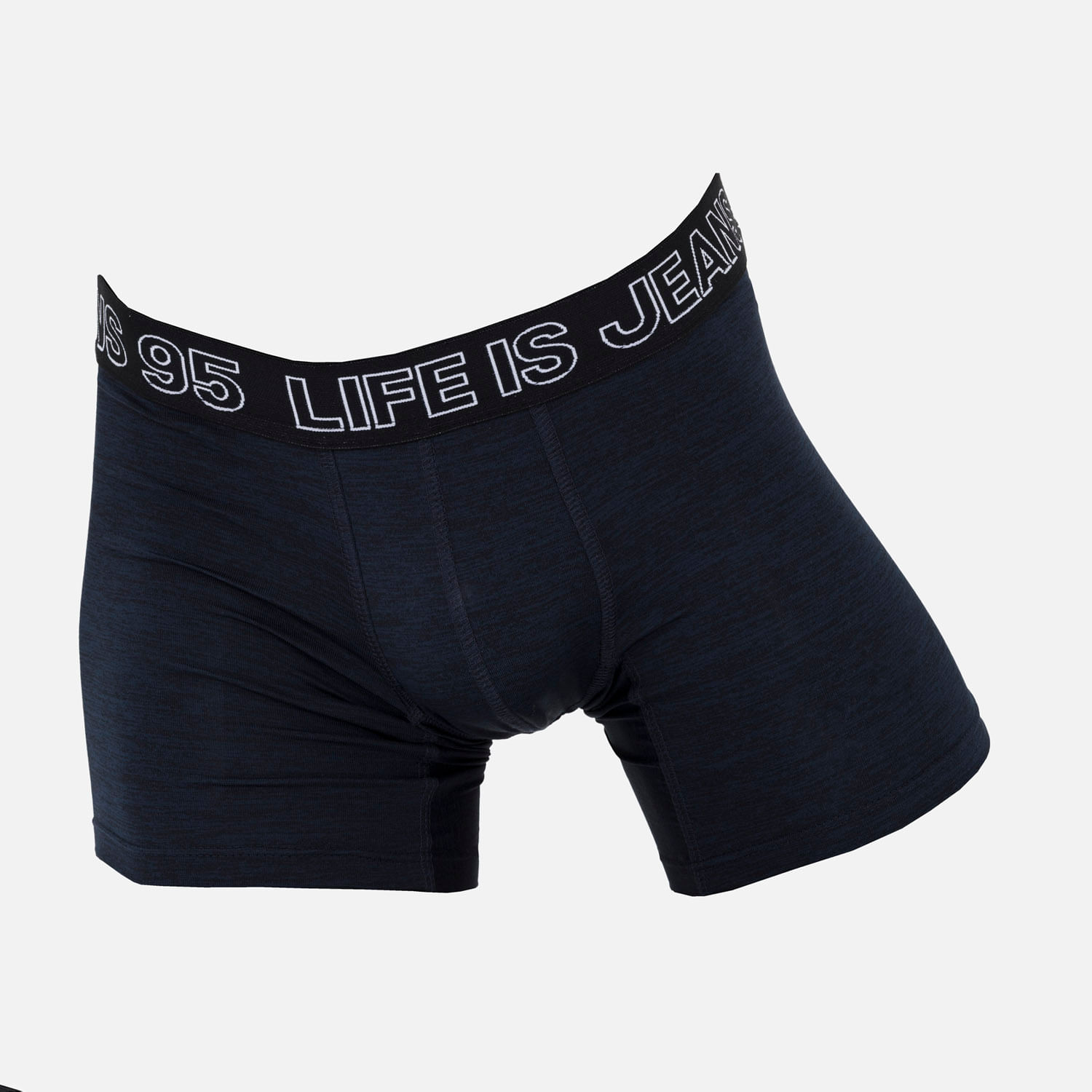 Ropa Interior Boxer Color Azul Noche Para Hombre