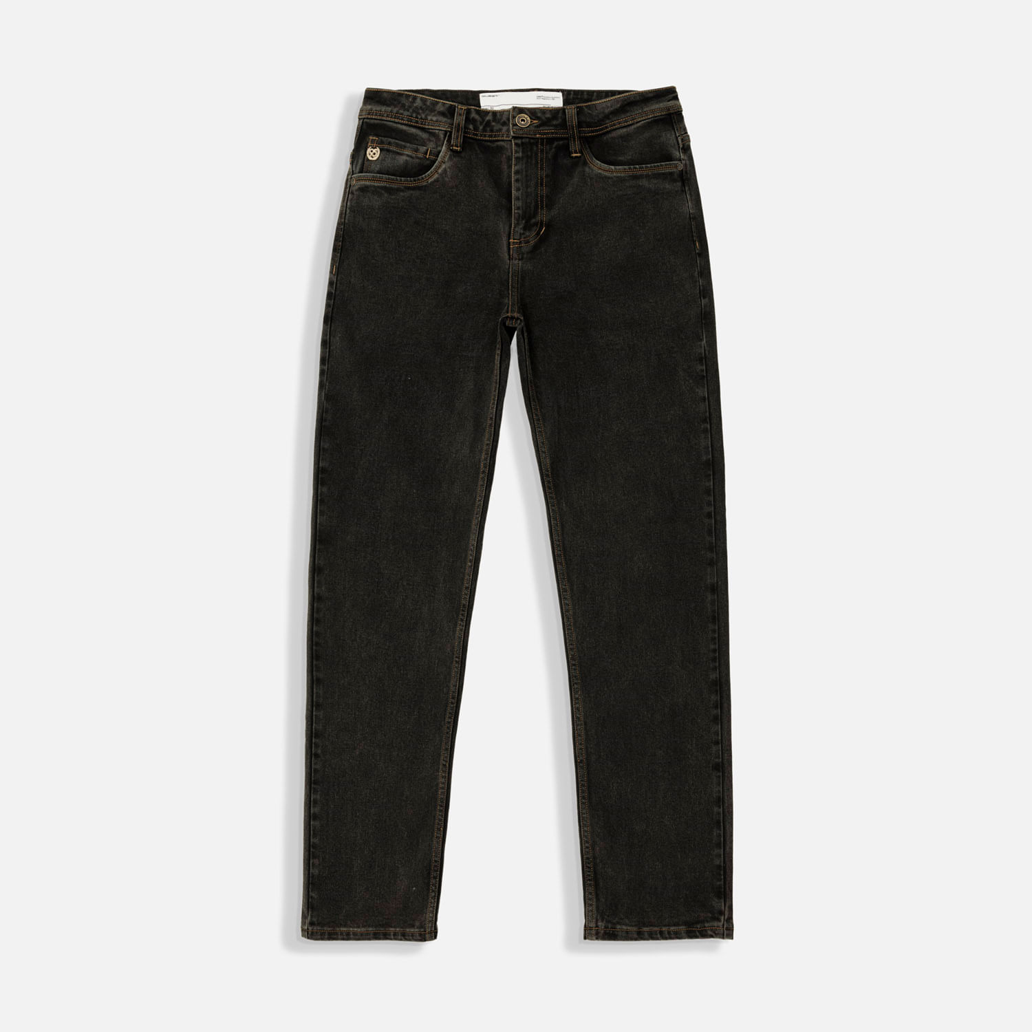 Jean Regular Color Negro Para Hombre