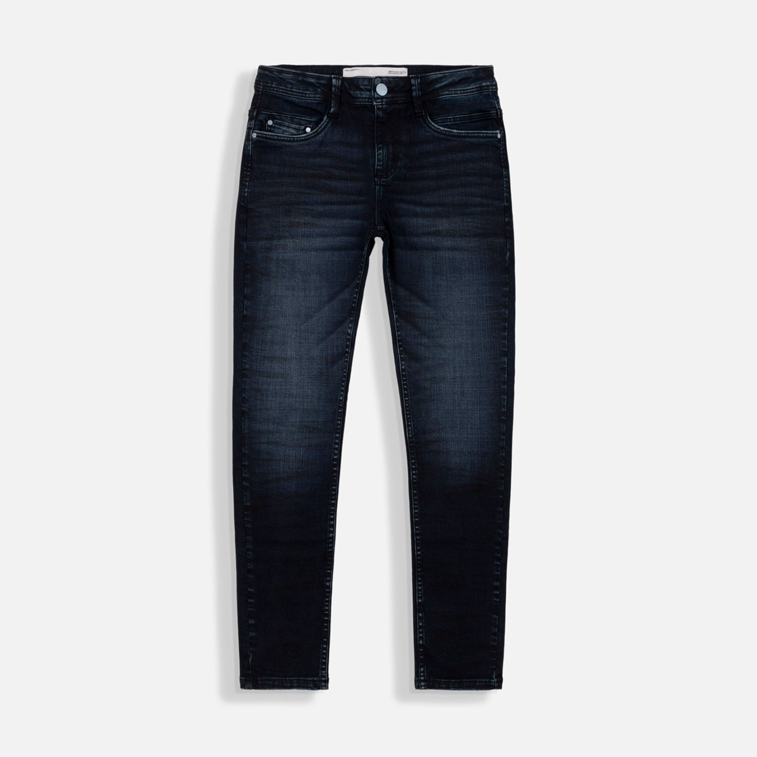 Jean Skinny Color Azul Oscuro Para Hombre