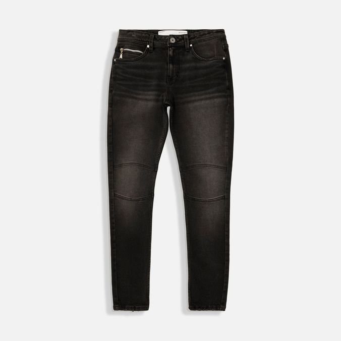Jean Skinny Color Negro Para Hombre
