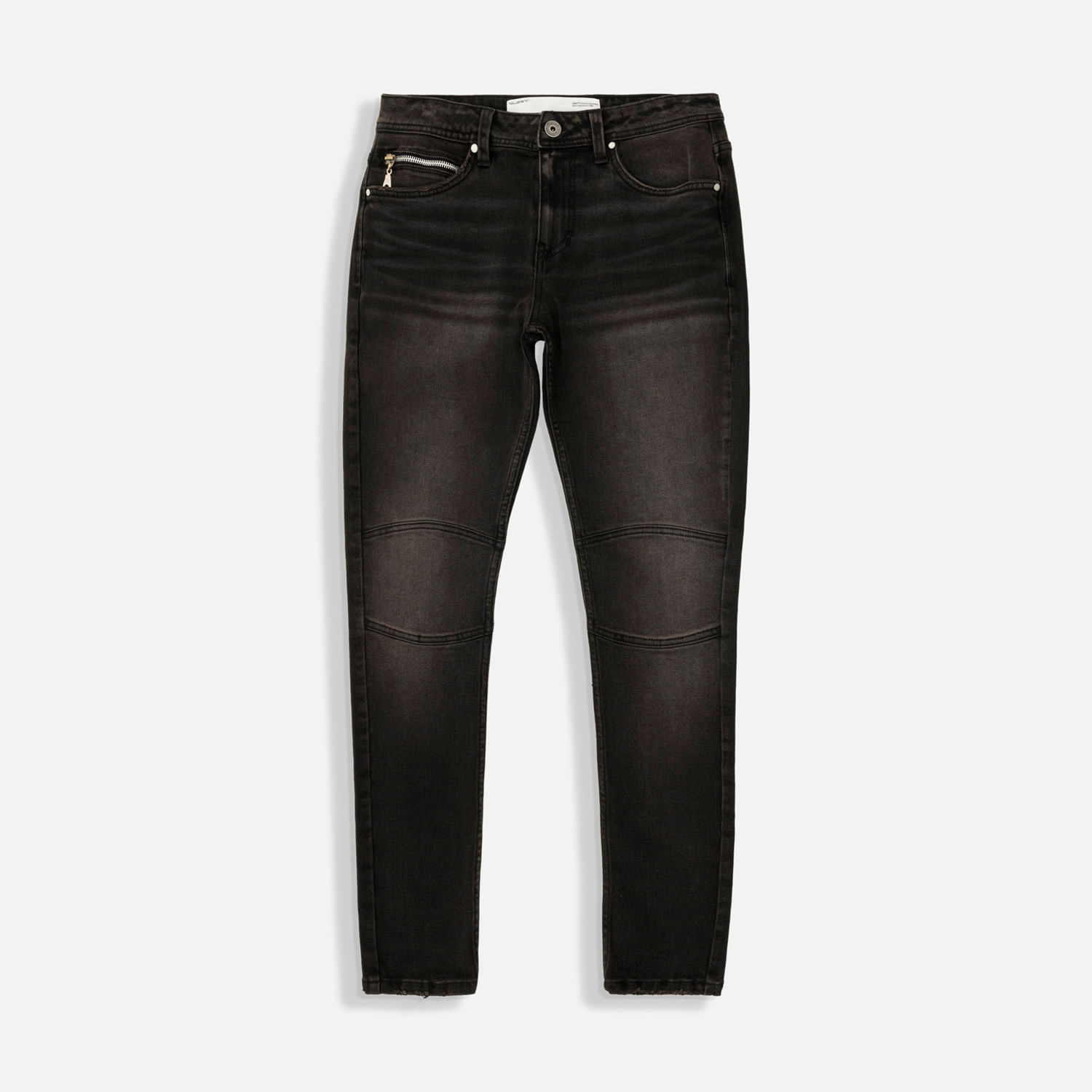 Jean Skinny Color Negro Para Hombre