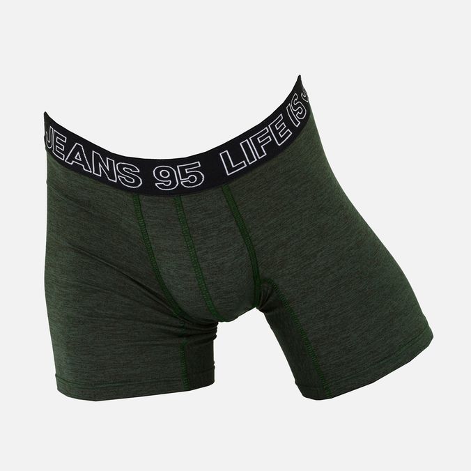 Ropa Interior Boxer Color Verde Cip Para Hombre