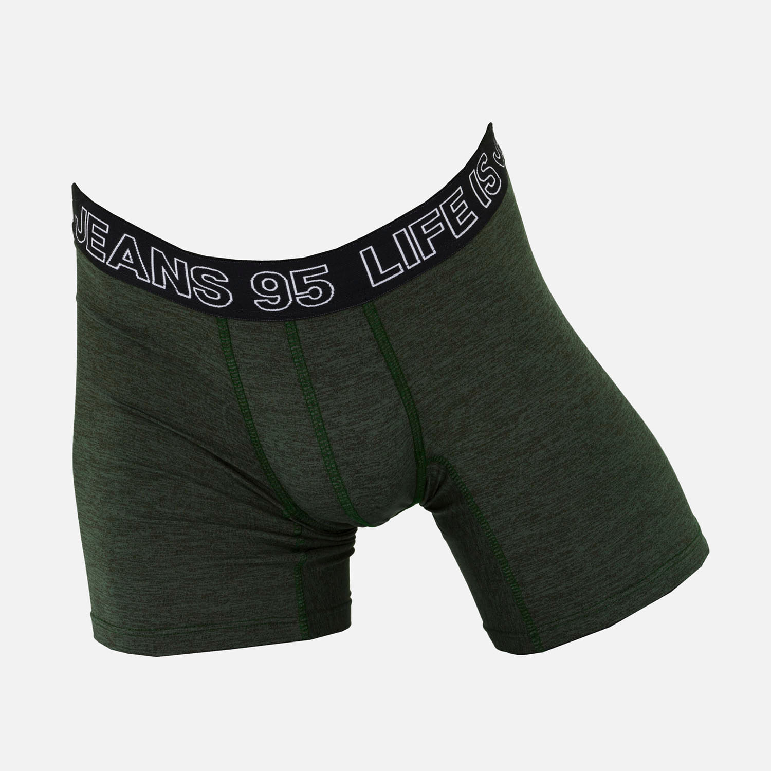 Ropa Interior Boxer Color Verde Cip Para Hombre