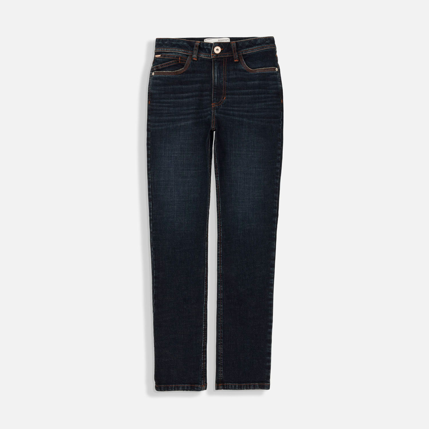 Jean Slim Color Azul Oscuro Para Mujer