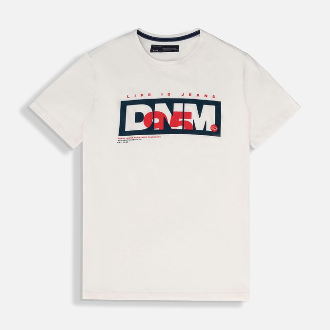 Camiseta Estampado Localizado Color Crudo Para Hombre