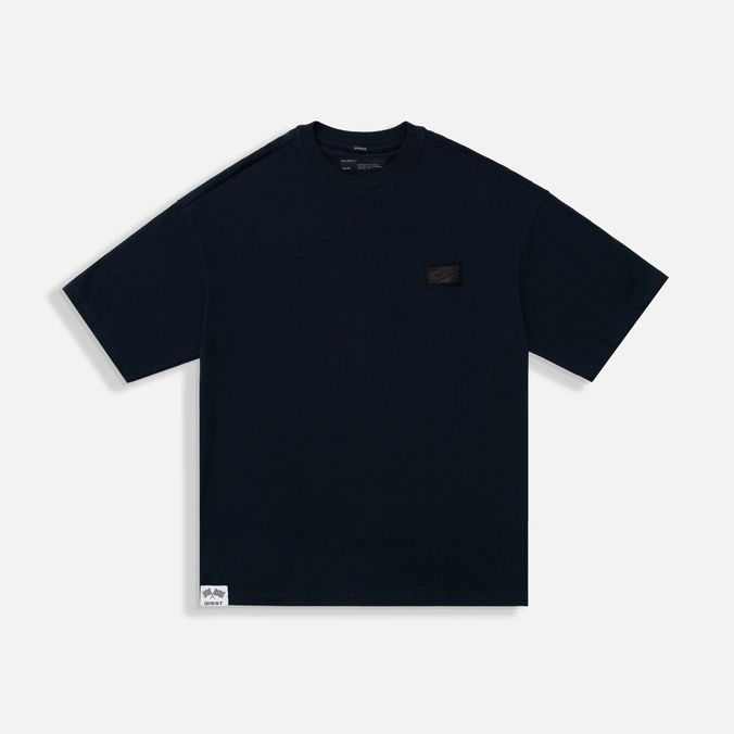 Camiseta Manga 3/4 Color Azul Noche Para Hombre