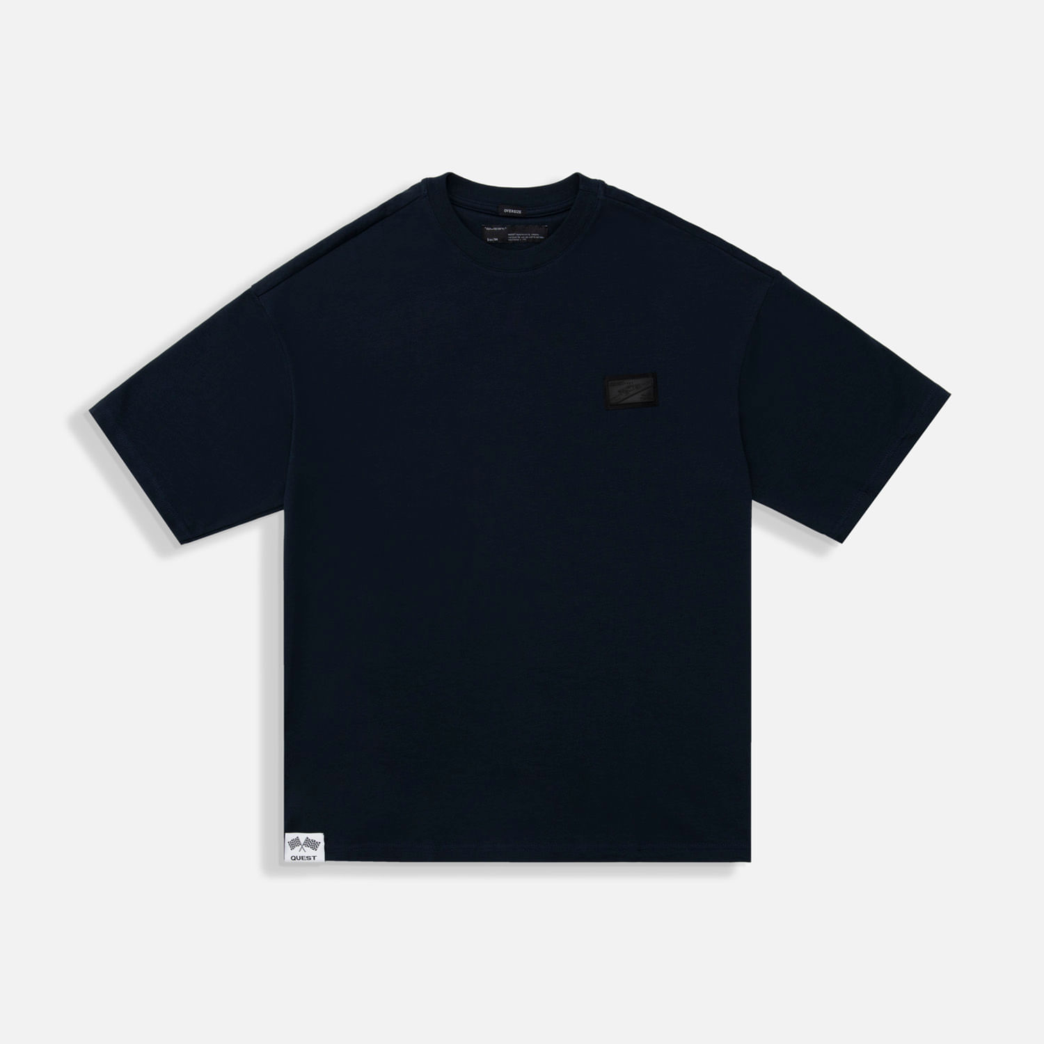 Camiseta Manga 3/4 Color Azul Noche Para Hombre