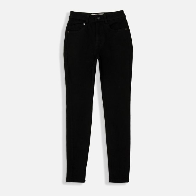 Jean Skinny Color Negro Para Mujer