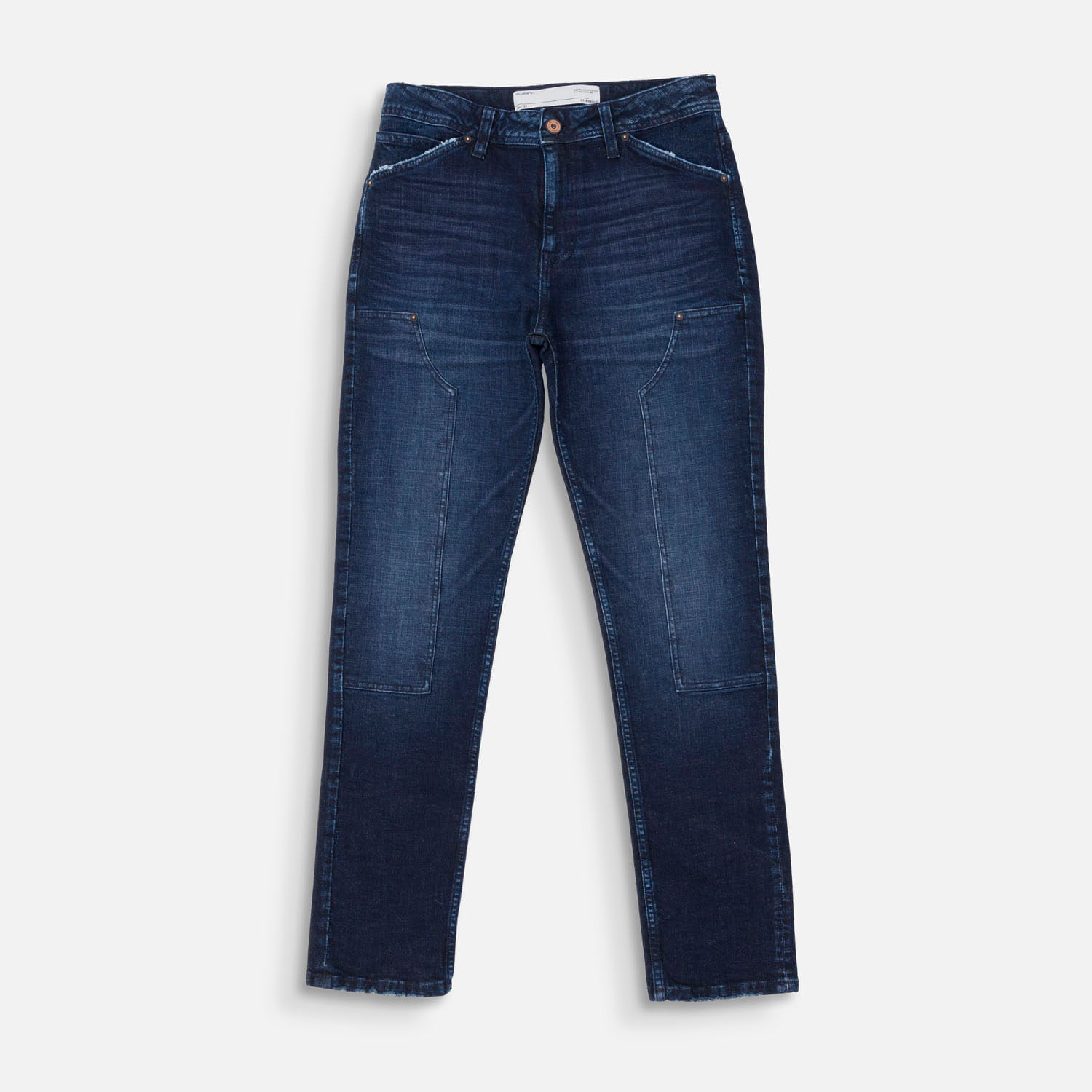 Jean Regular Color Azul Industry Para Hombre