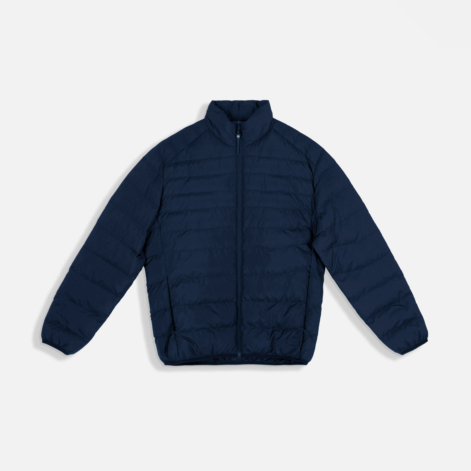 Chaqueta Acolchada Color Azul Oscuro Para Hombre