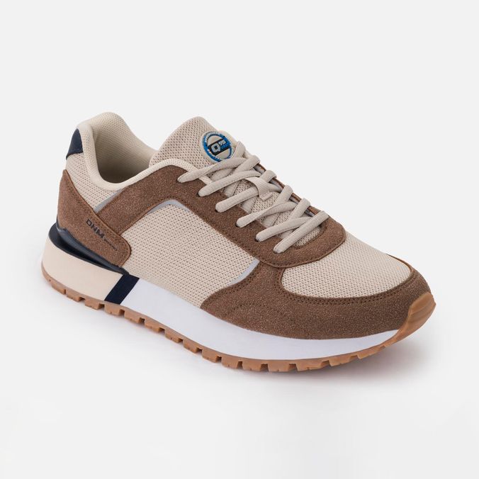 Zapatos Casual Color Taupe Para Hombre